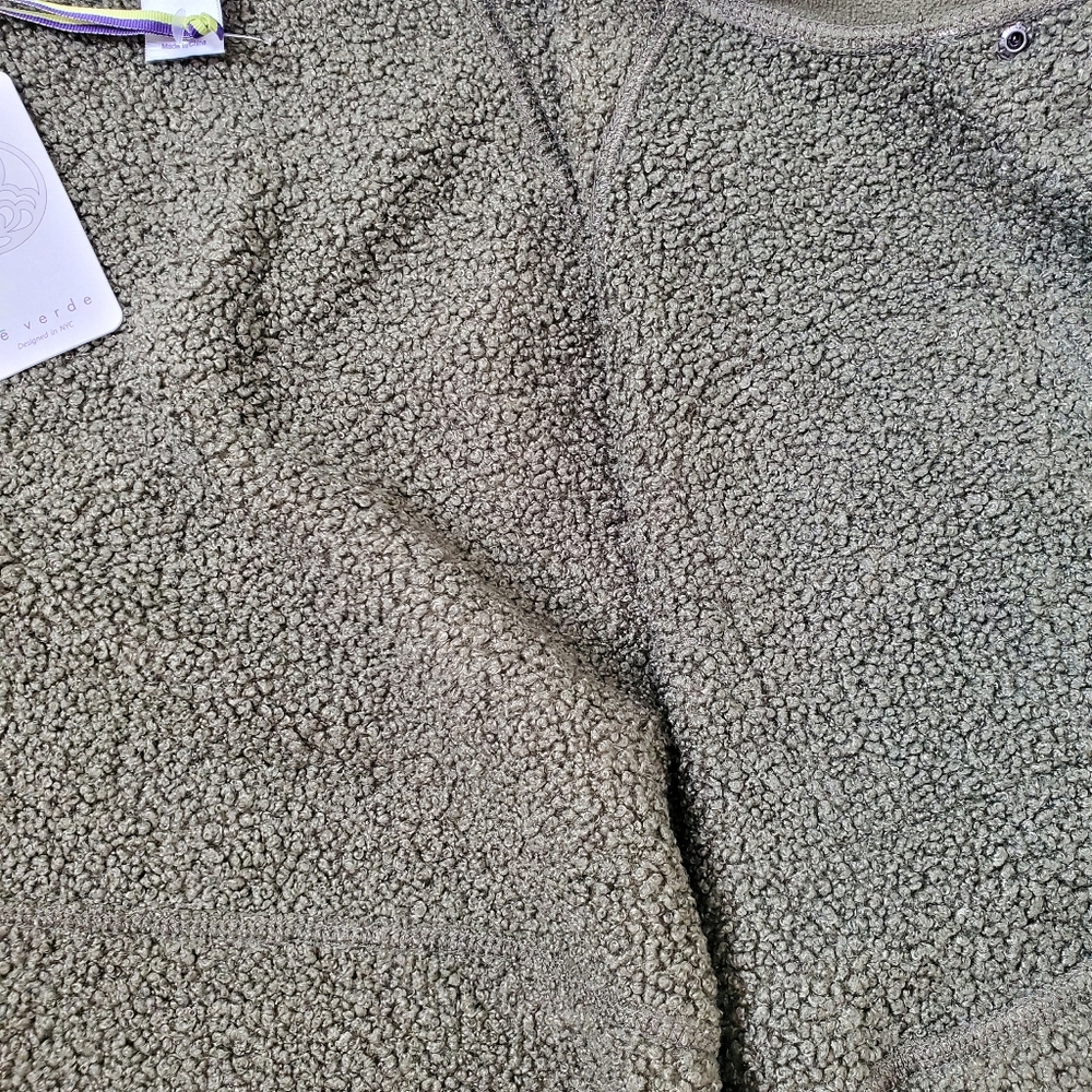 Te Verde Jacket Size L Fleece - Picture 11 of 14
